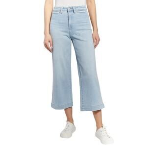 OAT NY Women’s High Rise Wide Leg Jeans Light Wash Denim Size 8/29 New